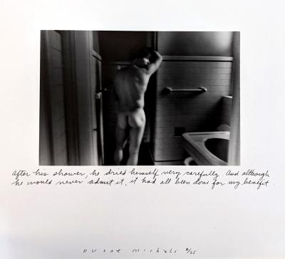 Duane Michals Framed Editioned Photograph Homage to Cavafy Series by Duane Michals