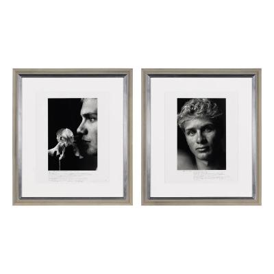 Duane Michals Framed Editioned Photograph with Notes by Duane Michals Prominent Provenance