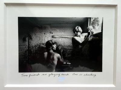 Duanne Michals Framed Photograph by Duane Michals