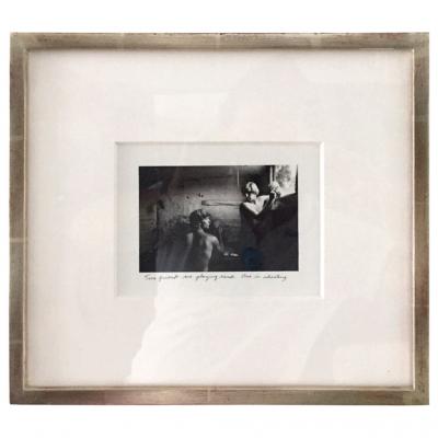 Duanne Michals Framed Photograph by Duane Michals