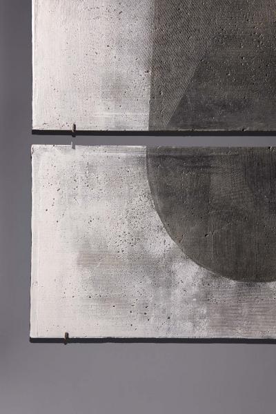 Duccio Maria Gambi Ballade Urbaine wall sculpture in concrete by Duccio Maria Gambi Italy 2022