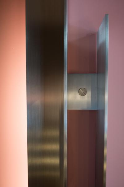 Duccio Maria Gambi Duccio Maria Gambi Hallebarde sconces in brushed aluminium and granite