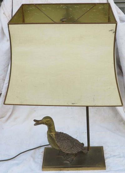 Duck Bronze Lamp