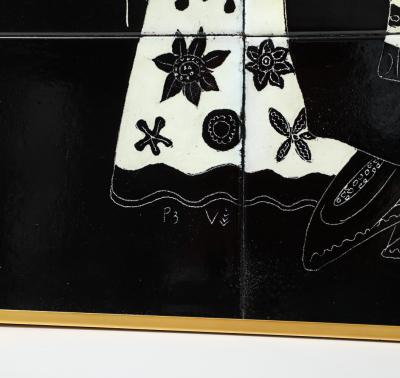 Due Donne Tiled Wall Panel