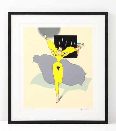 Duggie Fields Dynamic Pervesity Original Screenprint