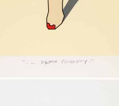Duggie Fields Dynamic Pervesity Original Screenprint