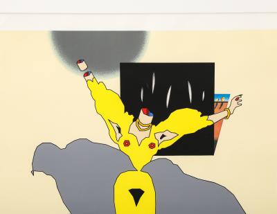 Duggie Fields Dynamic Pervesity Original Screenprint