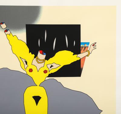 Duggie Fields Dynamic Pervesity Original Screenprint