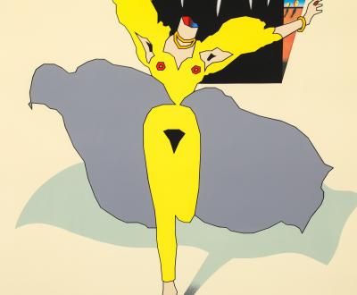 Duggie Fields Dynamic Pervesity Original Screenprint