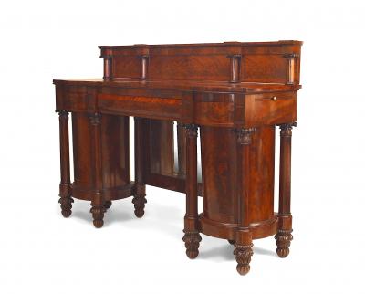 Duncan Phyfe Duncan Phyfe American Empire Mahogany Sideboard