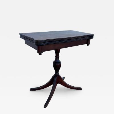 Duncan Phyfe Duncan Phyfe Mahogany Pedestal Game Table