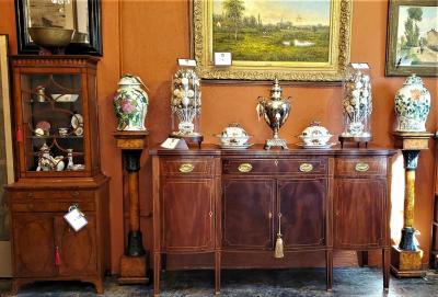 Duncan Phyfe Early 19th Century American Sheraton Sideboard Attributable to Duncan Phyfe
