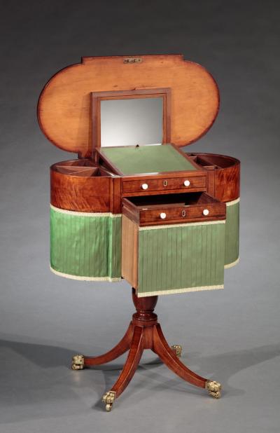Duncan Phyfe NEOCLASSICAL WORK TABLE
