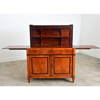 Dutch 19th Century Biedermeier Style Folding Buffet