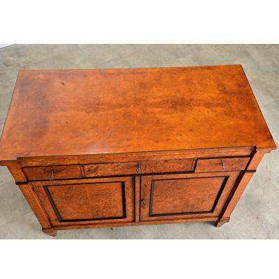 Dutch 19th Century Biedermeier Style Folding Buffet