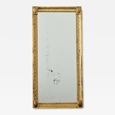 Dutch 19th Century Gilt Symmetrical Mirror
