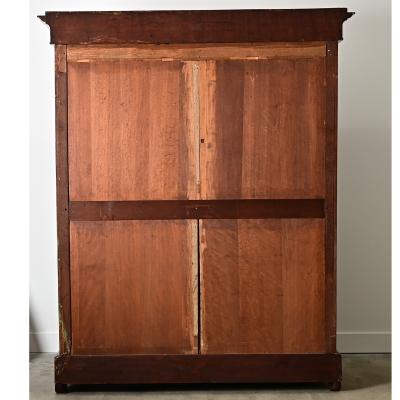 Dutch 19th Century Mahogany Armoire