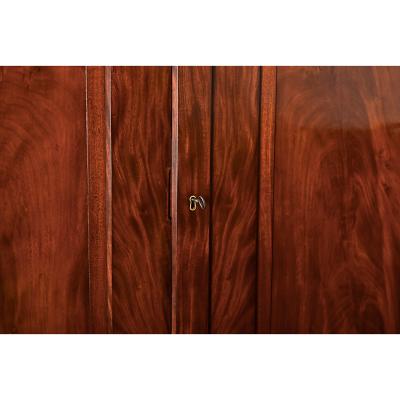 Dutch 19th Century Mahogany Armoire