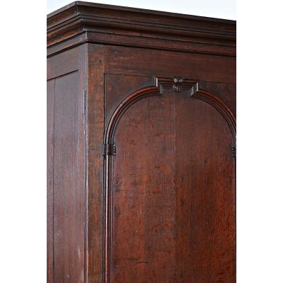 Dutch 19th Century Oak Armoire or Wardrobe