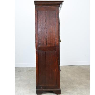 Dutch 19th Century Oak Armoire or Wardrobe
