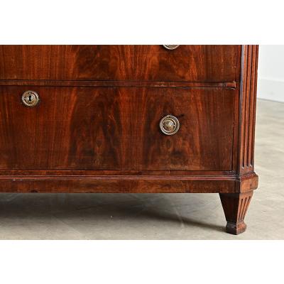 Dutch 19th Century Seven Drawer Mahogany Chest