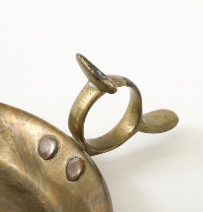 Dutch Antique Brass Candlestick