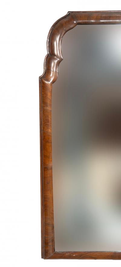 Dutch Baroque Walnut Mirror