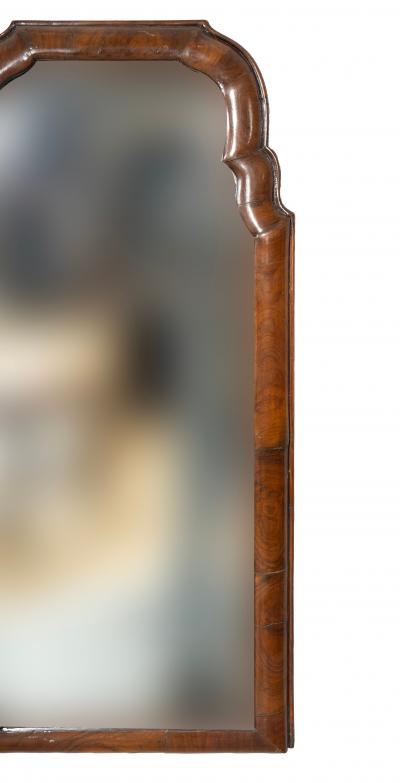 Dutch Baroque Walnut Mirror