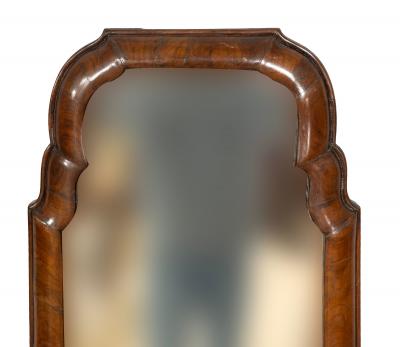 Dutch Baroque Walnut Mirror