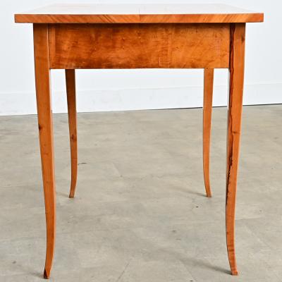 Dutch Biedermeier High Gloss Birch Center Table