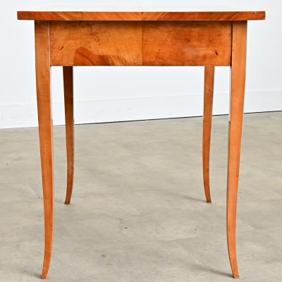 Dutch Biedermeier High Gloss Birch Center Table