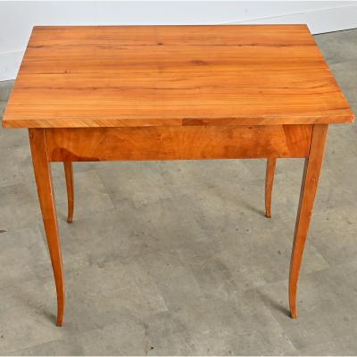 Dutch Biedermeier High Gloss Birch Center Table