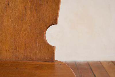 Dutch Brutalist Dining Chairs Set of 9