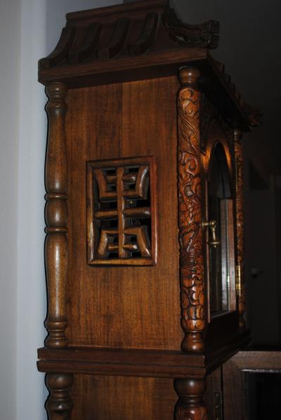 Dutch Chinoiserie Tallcase Clock