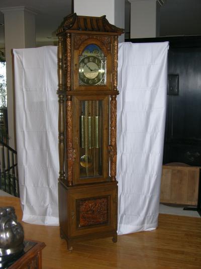 Dutch Chinoiserie Tallcase Clock