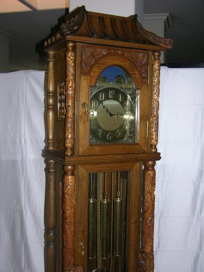 Dutch Chinoiserie Tallcase Clock