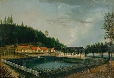 Dutch Colonial Painting circa 1870