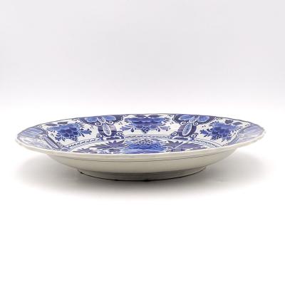 Dutch Delft Antique Charger