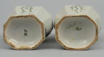 Dutch Delft Assembled Garniture Set 18th Century