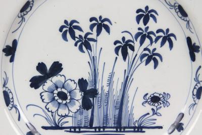 Dutch Delft Blue and White Charger