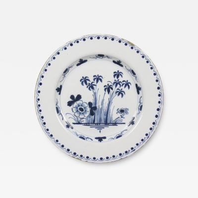Dutch Delft Blue and White Charger