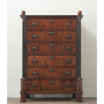 Dutch Empire Style Tall Chest