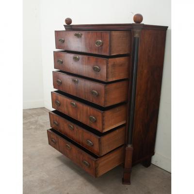 Dutch Empire Style Tall Chest