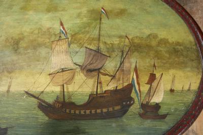 Dutch Folk Art Hindeloopen Table