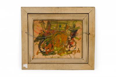 Dutch Hydrangea and Tulip Flora Still Life Oil Painting in an Ornate Giltwood Fr