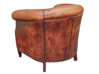 Dutch Leather Club Chair