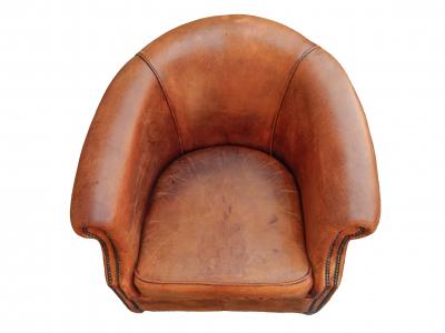 Dutch Leather Club Chair