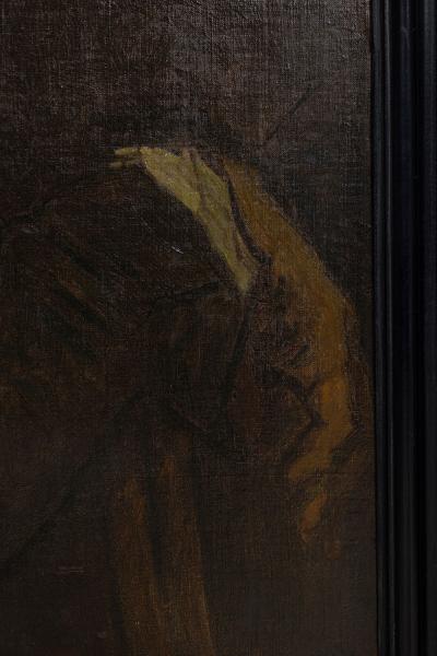 Dutch Man with Large Hat Portrait