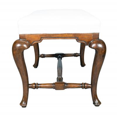 Dutch Rococo Walnut Bench