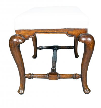 Dutch Rococo Walnut Bench